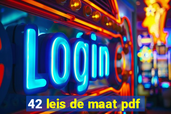 42 leis de maat pdf